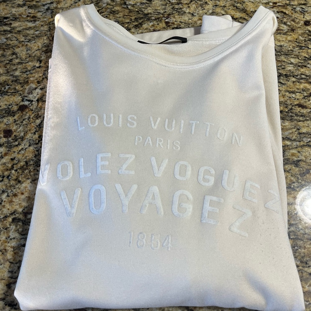 Louis Vuitton Cream Top